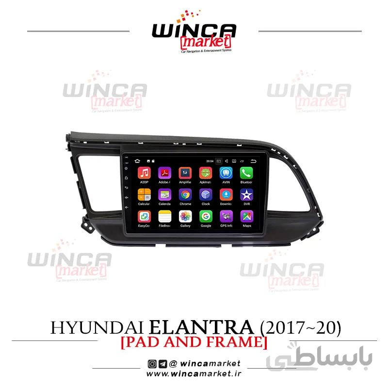 مانیتور هیوندای النترا ۲۰۱۷ تا ۲۰۲۰ نیوفیس فابریک اندروید سری M150-M100