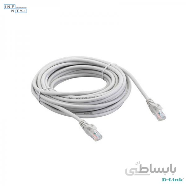کابل شبکه دی لینک Cat5E UTP ده متری D-Link مدل NCB-5EUGRYR1-10