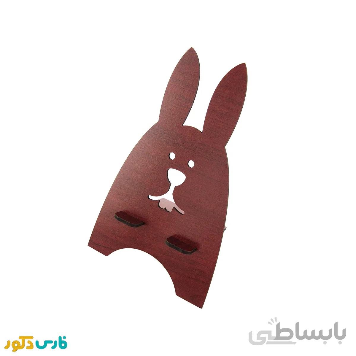 پایه نگهدارنده گوشی موبایل طرح خرگوش