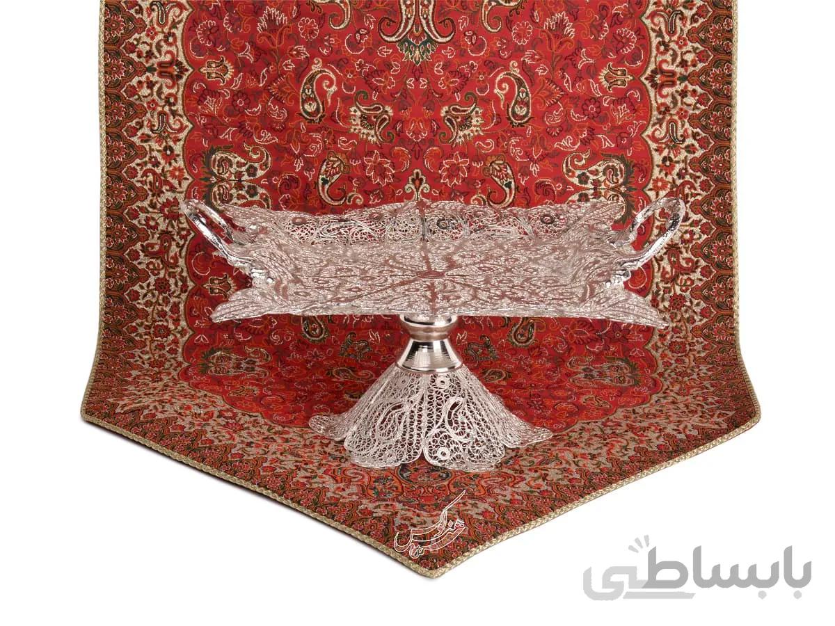 شیرینی خوری تخت ملیله کاری