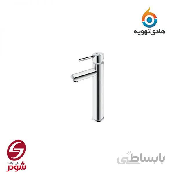 شیر روشویی پایه بلند شودر مدل موناکو پلاس ا شیر روشویی پایه بلند شودر مدل موناکو پلاس