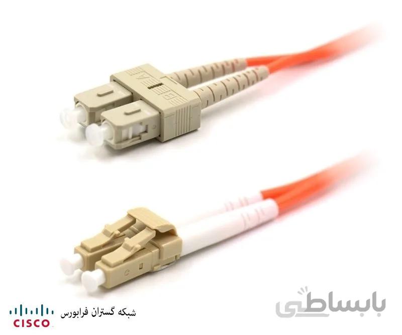 پچ کورد فیبر نوری SC-LC مالتی مود داپلکس