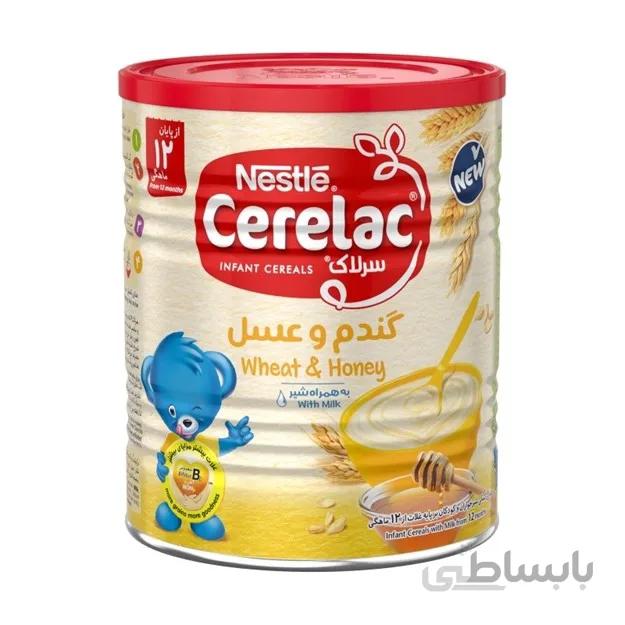سرلاک گندم و عسل 400 گرمی 12+ ماه نستله NESTLE ا nestle cerelac code:12386461