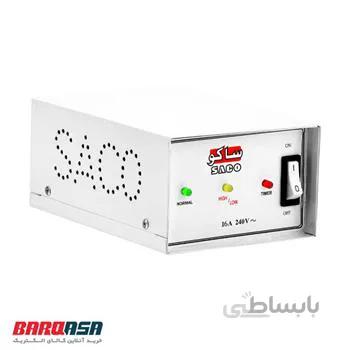 محافظ برق ظرفشویی لباسشویی بدنه فلزی 1/8متری ساکو