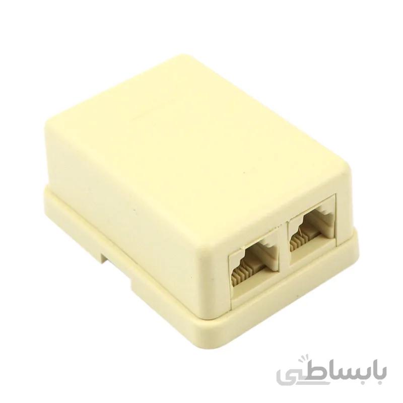 سوکت تلفن دوقلو