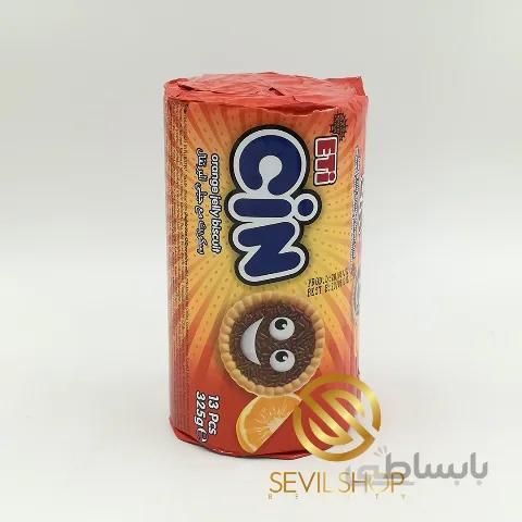 بیسکوییت جین با طعم پرتغال