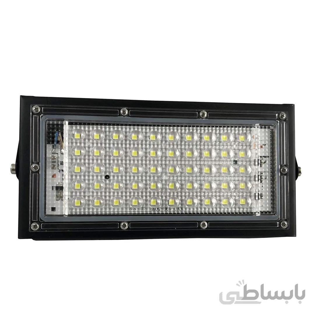 پروژکتور ال ای دی 50 وات 220 ولت سفید مهتابی ضد آب