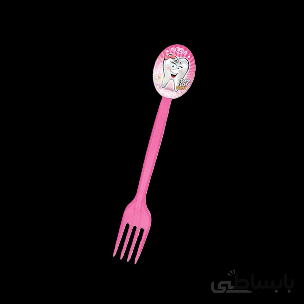 چنگال تم جشن دندونی دخترانه