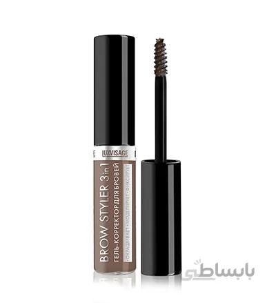 ژل ابرو رنگی لاکس ویساژ ۳ / Luxvisage Gel Brow STYLER 3 in 1
