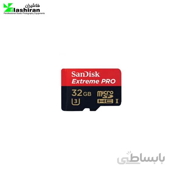 رم میکرو اس دی سندیسک 32 گیگابایت MICRO SD 100MB Extreem Pro 4K U3