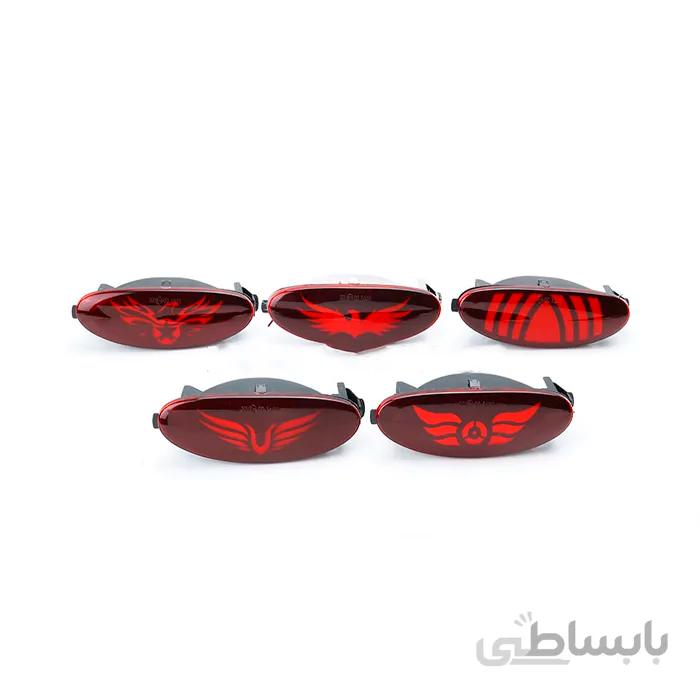 مه شکن اسپرت عقب 206 نئون دار | زیمر