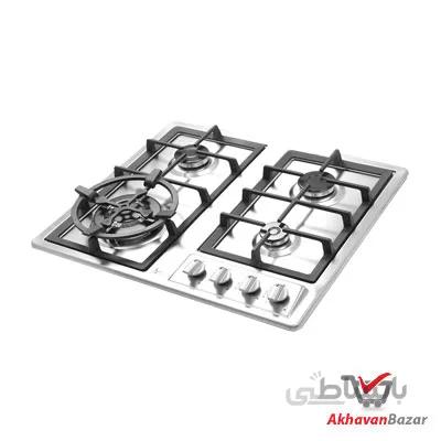 اجاق گاز صفحه ای اخوان 4 شعله سری گیتا مدل Gi143 ا AKHAVAN GITA Gi143 GAS STOVE