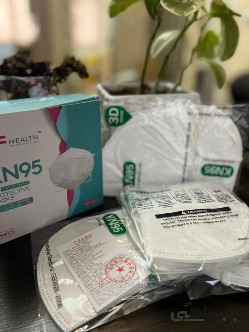 ماسک KN95 برند MF health بسته 10 عددی