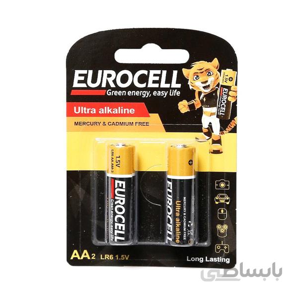 باتری قلمی Eurocell Ultra Alkaline کارتی - 2 عددی