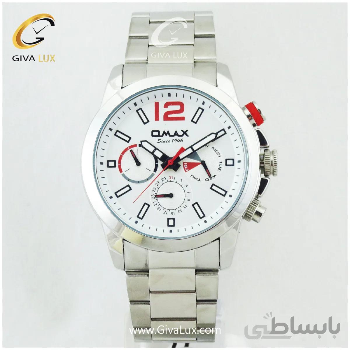 ساعت مچی مردانه اورجینال سه موتوره OMAX مدل GX55P36I