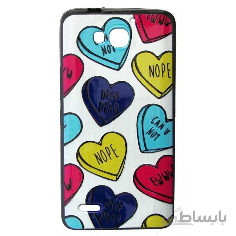 قاب فانتزی برجسته دخترانه طرح قلب گوشی هواوی Huawei Honor 3X Ascend G750