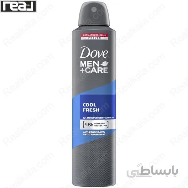 اسپری ضد تعریق مردانه داو مدل کول فرش Dove Sport Cool Fresh Spray 250ml