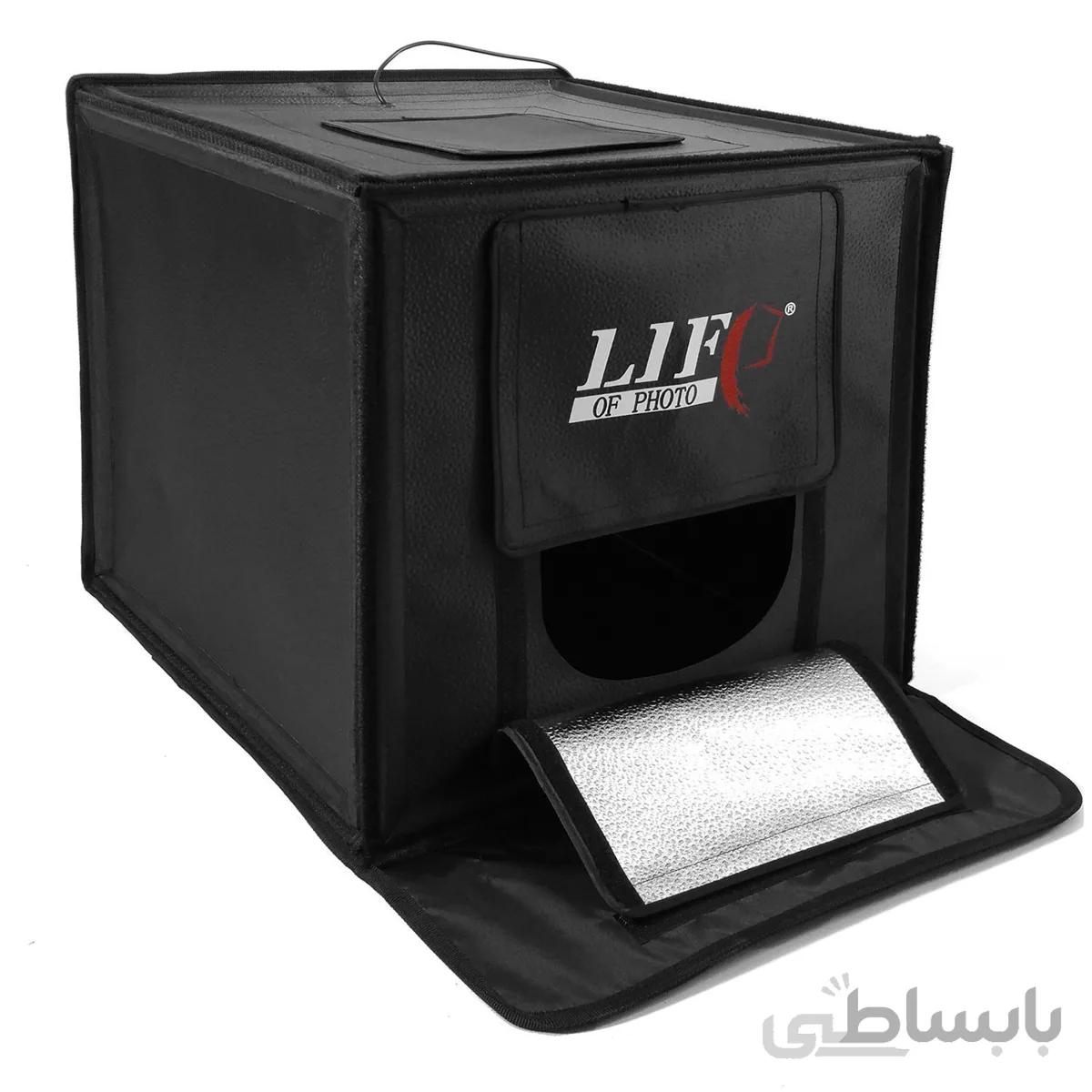 لایت باکس عکاسی دیمر دار دو رنگ Life Light Box 70*70