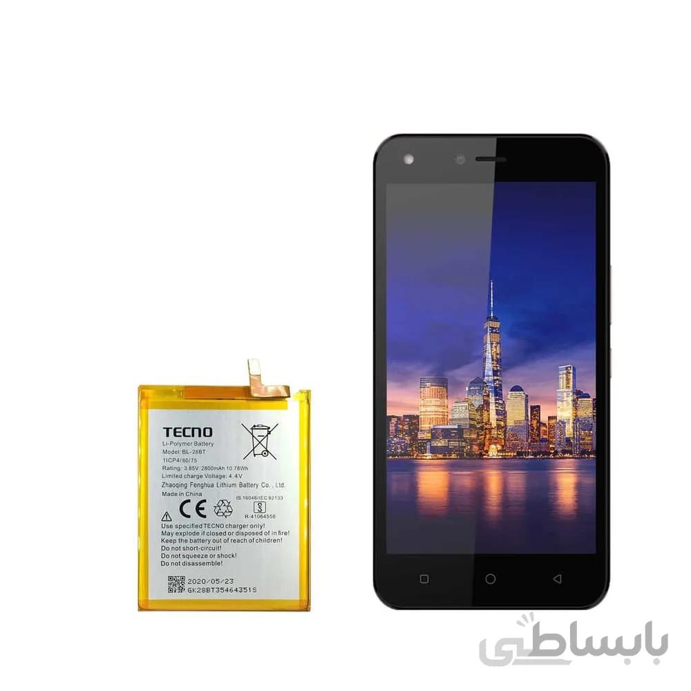 باتری گوشی تکنو Tecno WX4 با کد فنی BL-28BT