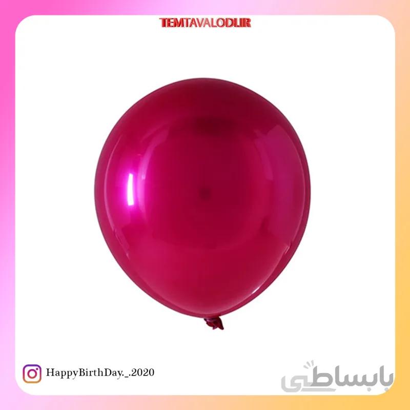 بادکنک کریستالی سرخابی