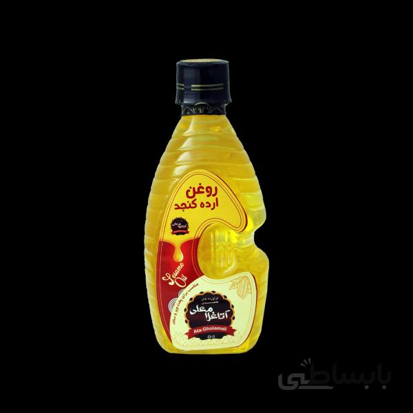 روغن ارده کنجد نیم لیتری (آتا غلامعلی)