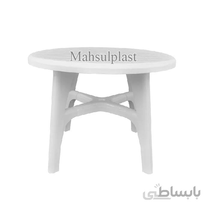 میز ثابت گرد مدل 204 صبا پلاستیک
