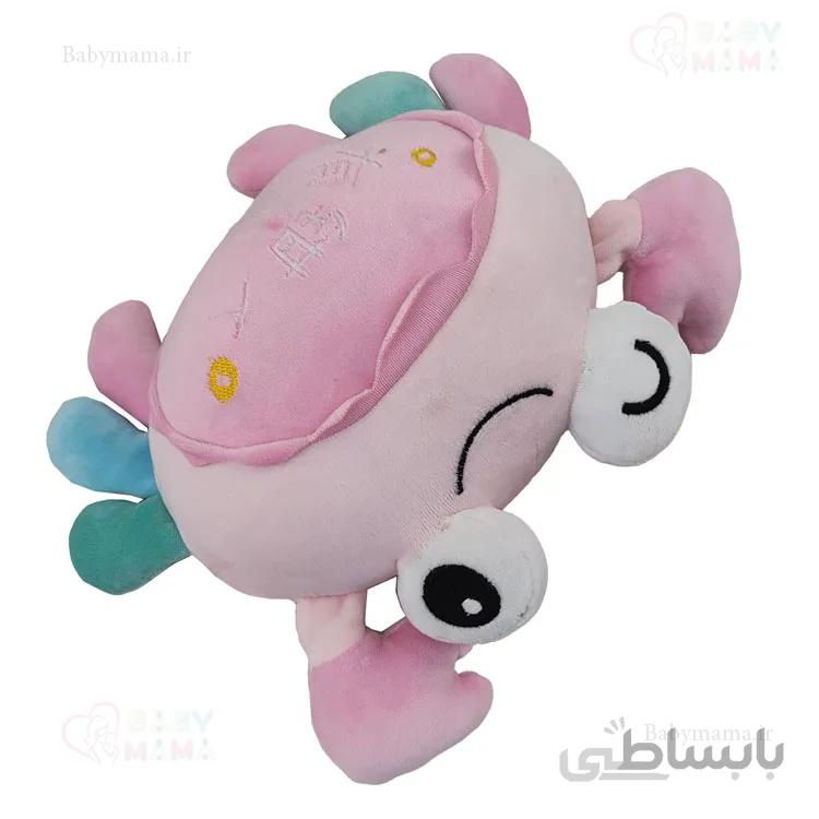 عروسک خرچنگ گلدوزی