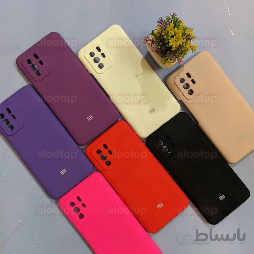 قاب سیلیکونی محافظ لنز دار اورجینال شیائومی Poco X3 GT (اصلی)