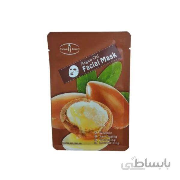 ماسک صورت ایچون بیوتی مدل روغن ارگان حجم 25 میلی لیتر