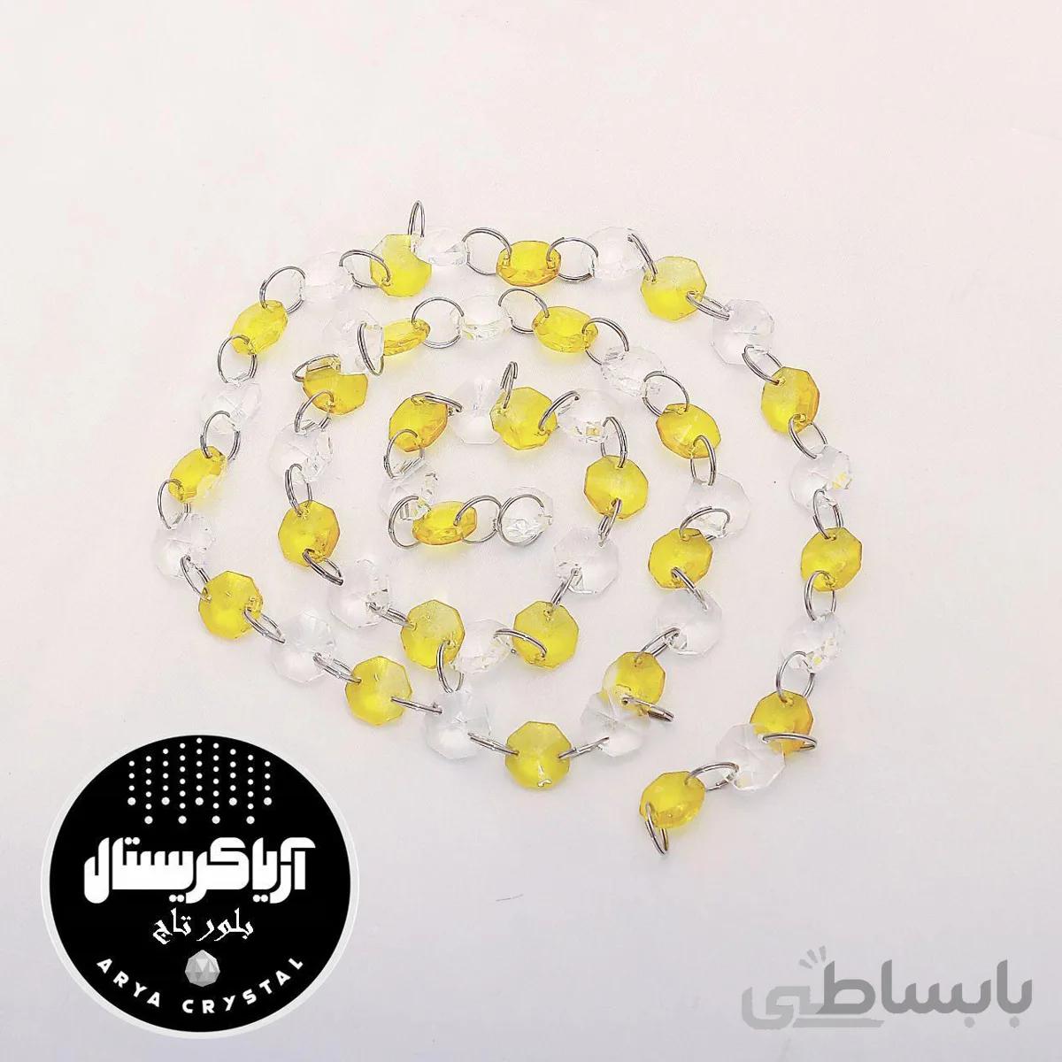 ریسه یک متری دو رنگ کریستالی