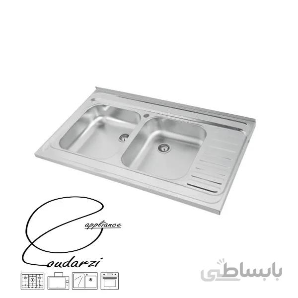 سینک روکار نگین استیل مدل SA27