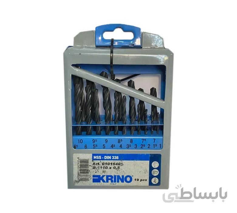 جعبه مته 19 عددي اهن1 تا 10 کرينو ايتاليا visidex 01016401