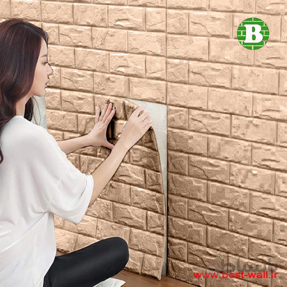پنل فومی وارداتی رنگ آجری