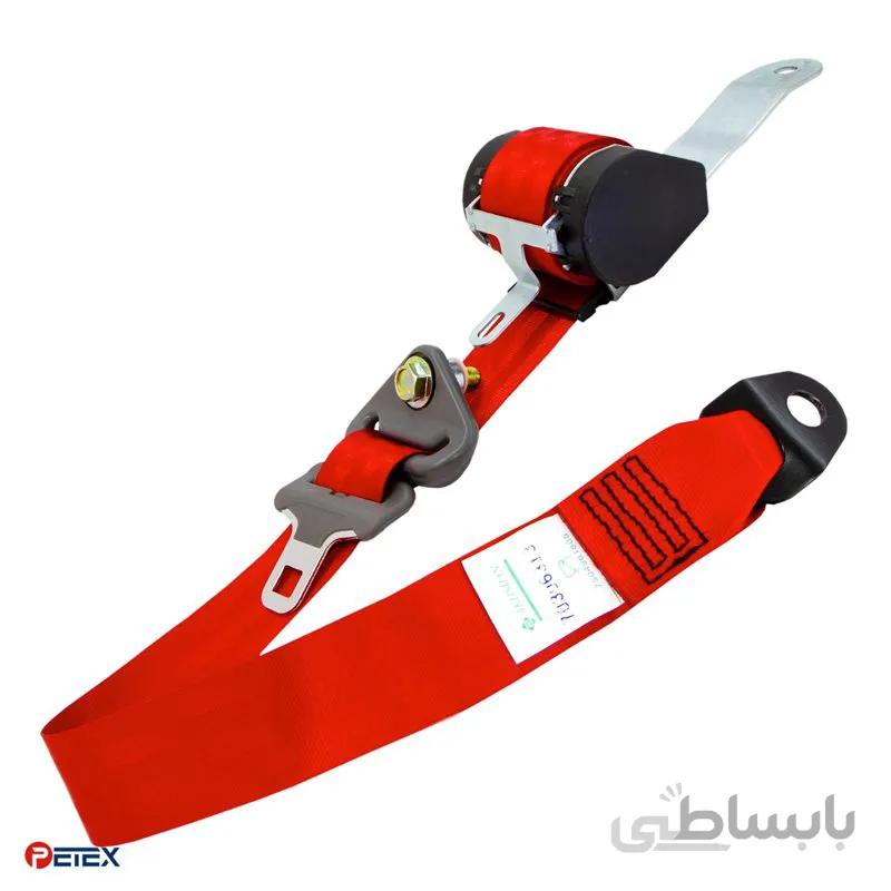 کمربند جلو چپ پراید صبا رنگ قرمز ( سمت راننده )