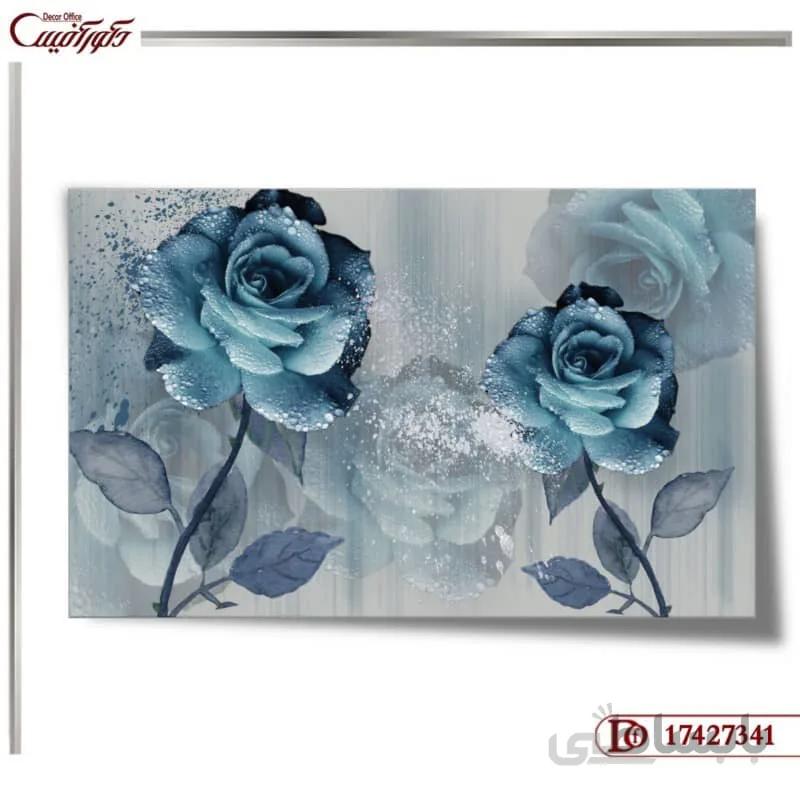کاغذ دیواری سه بعدی گل 7341 ا 3D Flower Wallpaper 7341