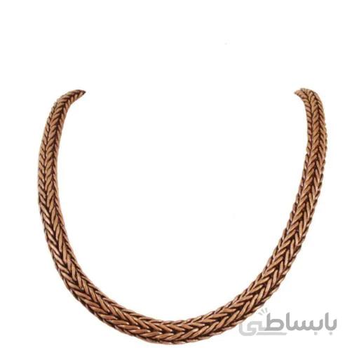 گردنبند مسی پوست ماری کد JW1304