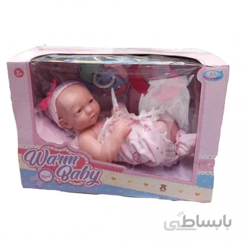 عروسک گوشتی طرح نوزاد ارتفاع 30 سانتی متر کد wzj052a