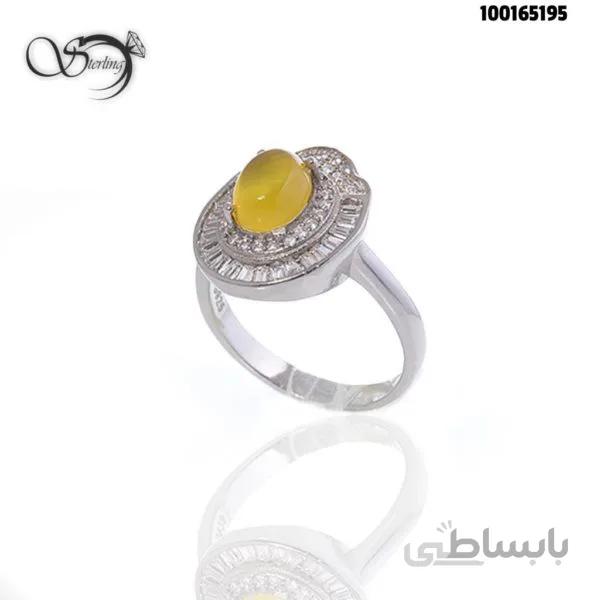 انگشتر نقره زنانه شرف اشمس یکتا کد:۱۷۹۰
