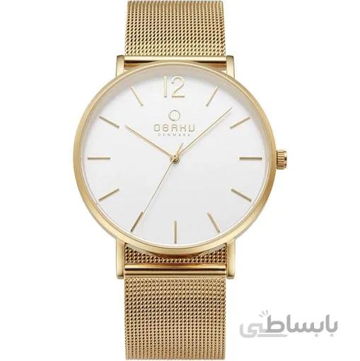 ساعت مچی زنانه اوباکو Obaku اورجینال مدل V197GXGWMG
