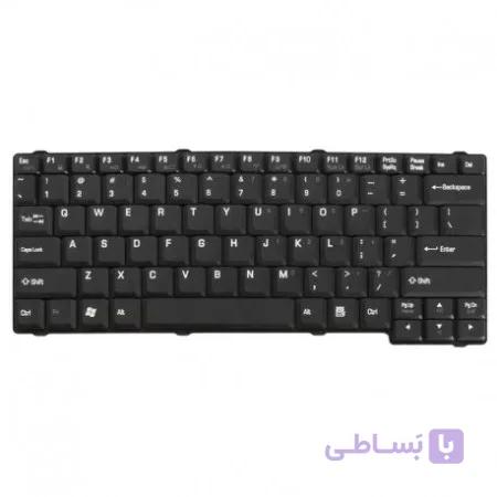 کیبورد لپ تاپ توشیبا Toshiba Satellite L10 Laptop Keyboard مشکی -بدون پیچ