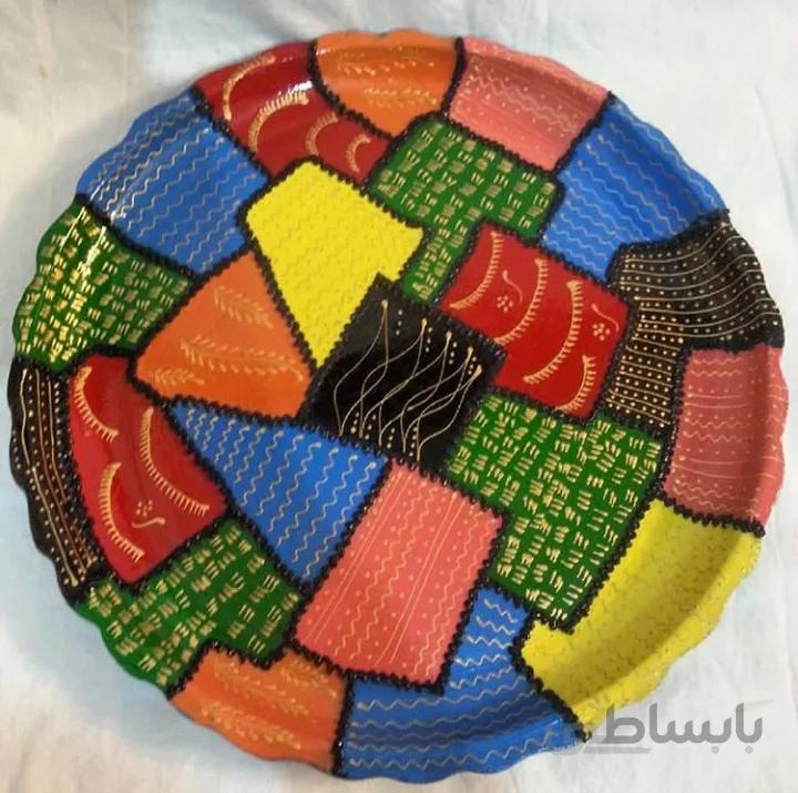 سینی سفالی سی سانتی کد ۱۰۷۱۲