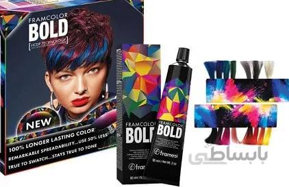 رنگ مو فرامسی بولد bold orange