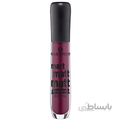 رژ لب مایع مات مات اسنس ۱۱ / Essence Matt Matt Matt Longlasting Lipgloss