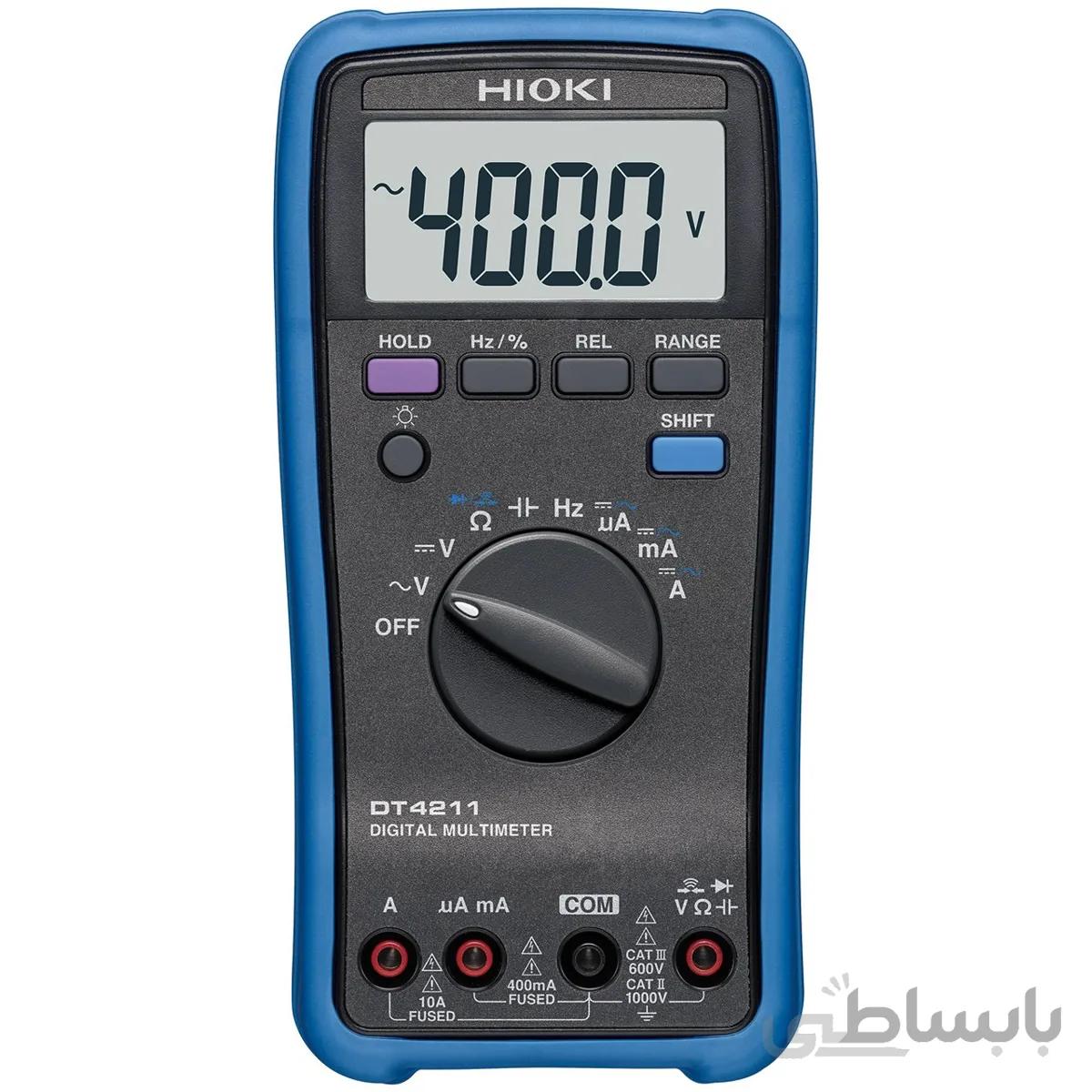 مولتی متر هیوکی مدل DT4211 ا Hioki DT4211 multimeter