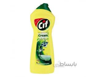 پاک کننده چند منظوره سطوح سیف مدل cream با رایحه لیمو حجم 750 میلی لیتر