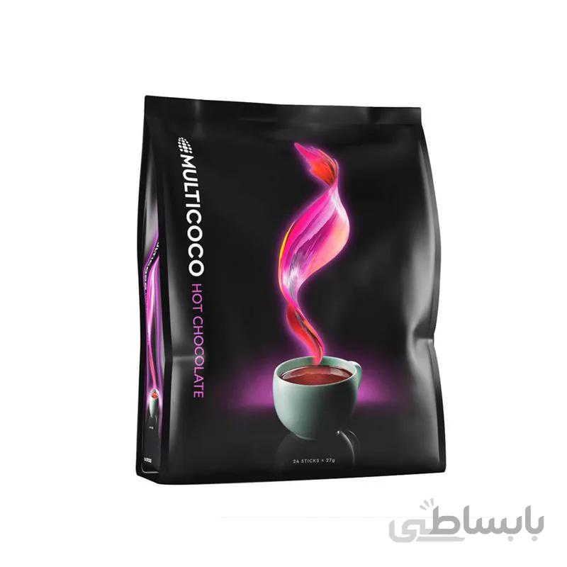 هات چاکلت مولتی کوکو - بسته 24 عددی پودر شکلات داغ ا Multi CoCo Hot chocolate powder - 24 pieces 27 grams