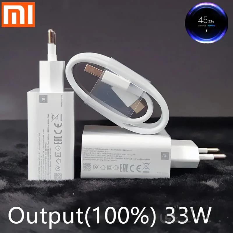 شارژر شیائومی Mi 10T /Mi 10T PRO مدل 33W