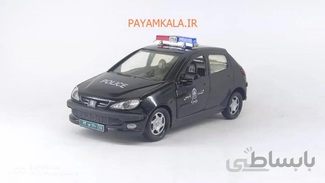 اسباب بازی ماشین 206 گشت پلیس ویژه (1508) مشکی
