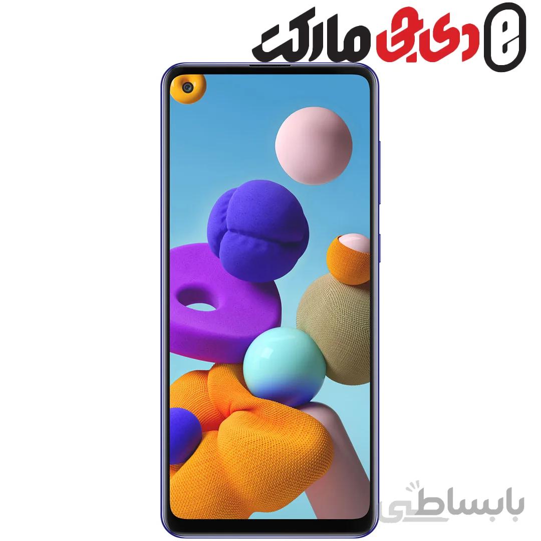 گوشی سامسونگ A21S | حافظه 128 رم 6 گیگابایت ا Samsung Galaxy A21S 128/6 GB