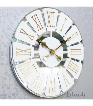 ساعت دیواری آینه ای طرح مارال